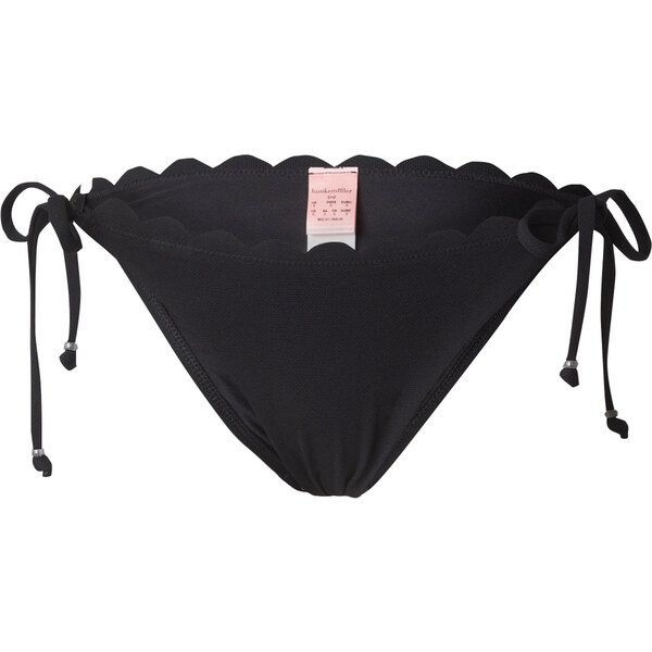 Hunkemöller Bikinové nohavičky Scallop čierna 63169559