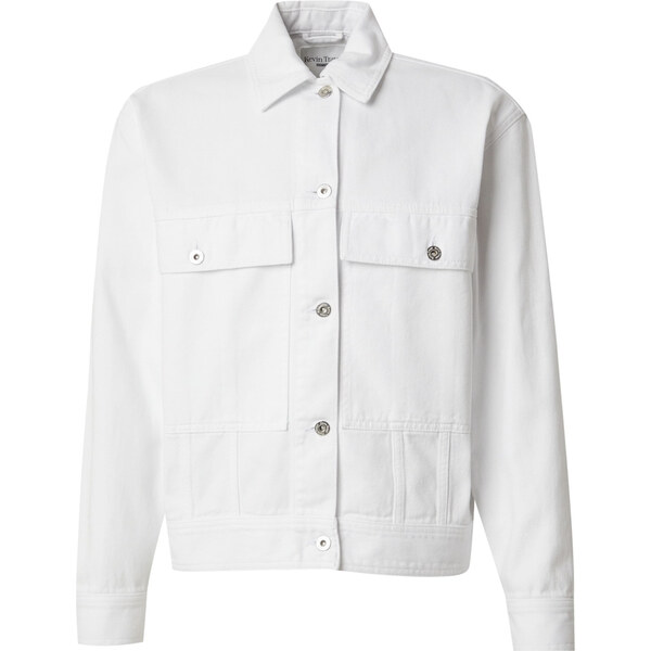 TRAPP Prechodná bunda biely denim 63198944