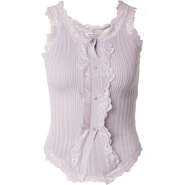 millane Vyšívaný top pastelovo fialová 63176350