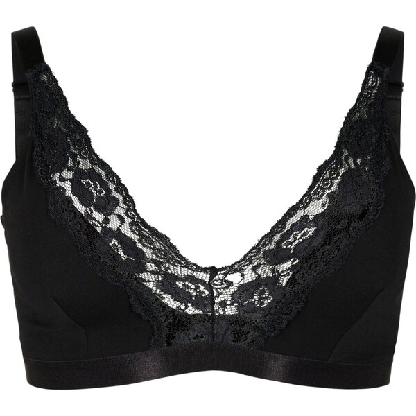 Devoted by Zizzi Podprsenka Comfy čierna 65642536