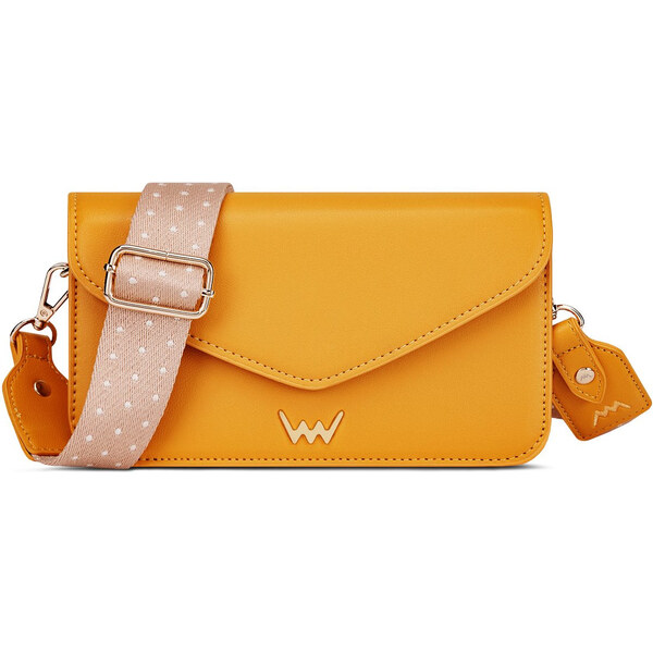 Vuch Dámska crossbody kabelka Emina Mustard 66583094