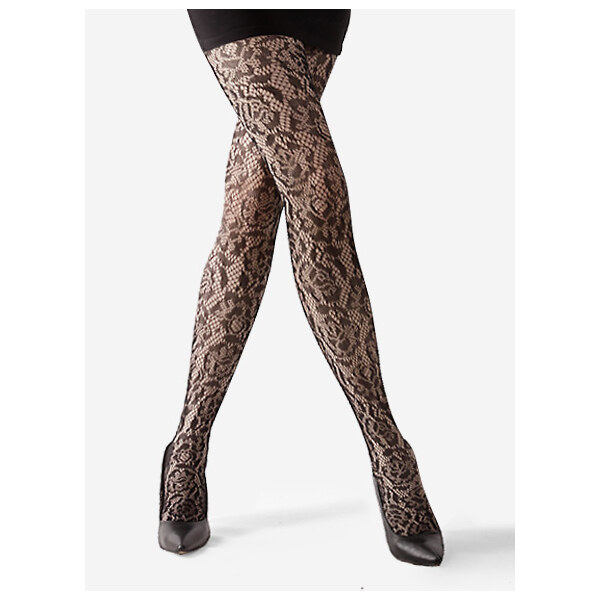 Kvetinové sieťované pančuchy MATERA Lores 63213601