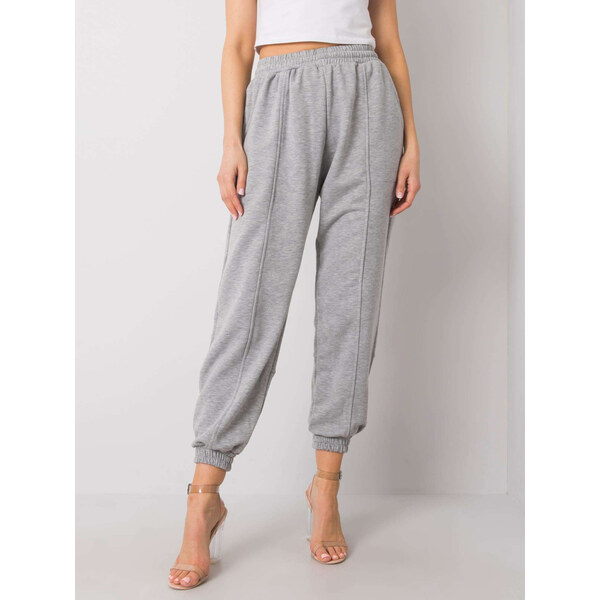 BASIC Svetlo sivé dámske tepláky EM-DR-ES-21-534.19-gray 24324423