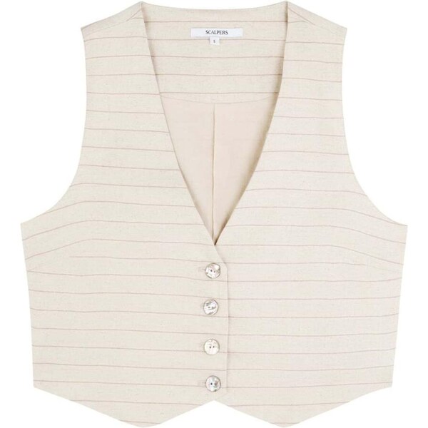Scalpers Vesta béžová / prírodná biela 63199097