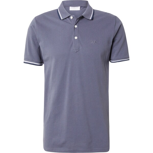 Lindbergh Tričko modrosivá / biela 63199304