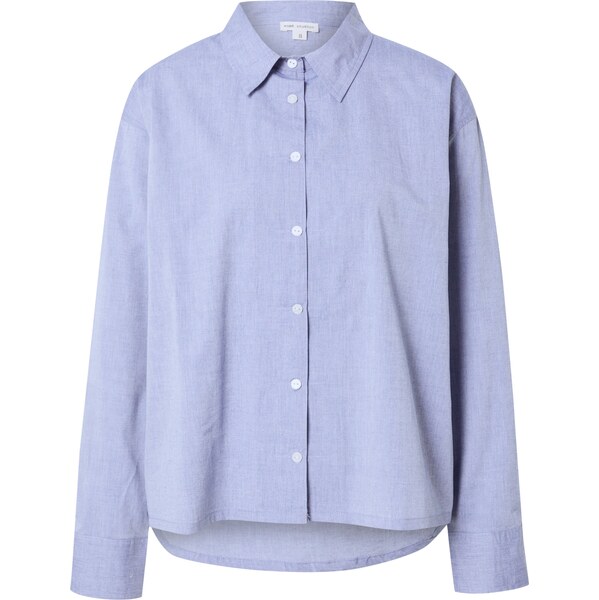 Esmé Studios Blúzka Atlas modrosivá 63199561