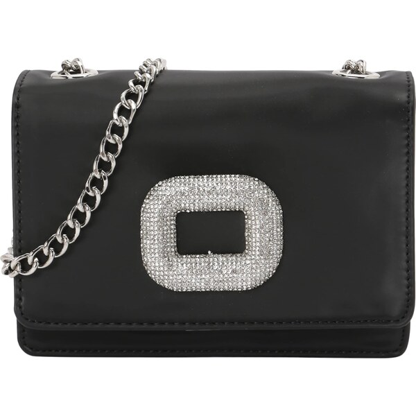 STEVE MADDEN Taška cez rameno Bflonne čierna / strieborná 63199783