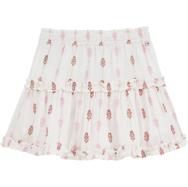 WE Fashion Sukňa svetlozelená / oranžová / ružová / biela 63199892