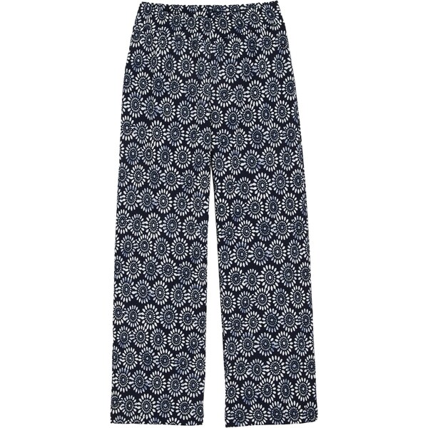 WE Fashion Nohavice námornícka modrá / biela 63199908