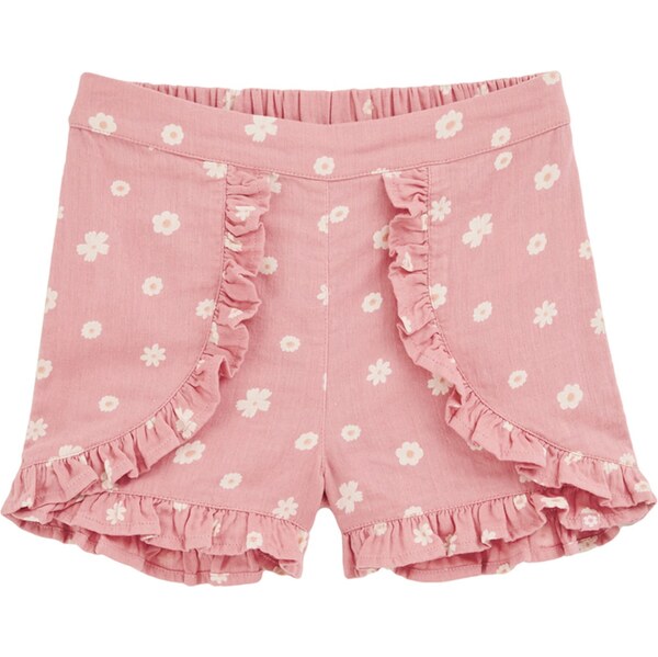 WE Fashion Nohavice hnedá / pitaya / biela 63199920