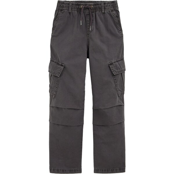 WE Fashion Nohavice tmavosivá 63199974