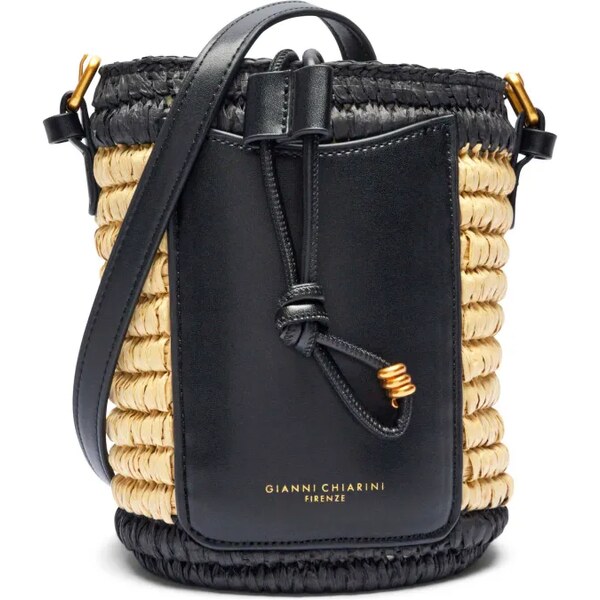 GIANNI CHIARINI Vak na chrbát Mae | s prímesou kože 63173020