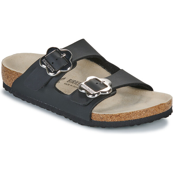 BIRKENSTOCK Šľapky Arizona Kids Flower Buckle BF Black BIRKENSTOCK 63207725