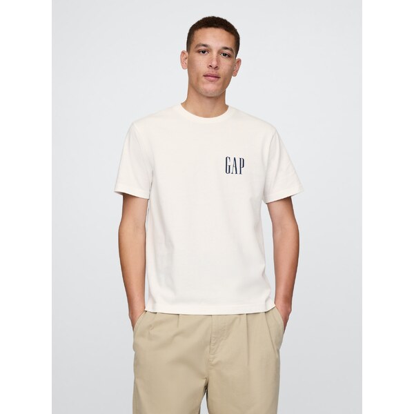 GAP T-shirt with Heavyweight logo - Mens 66887795