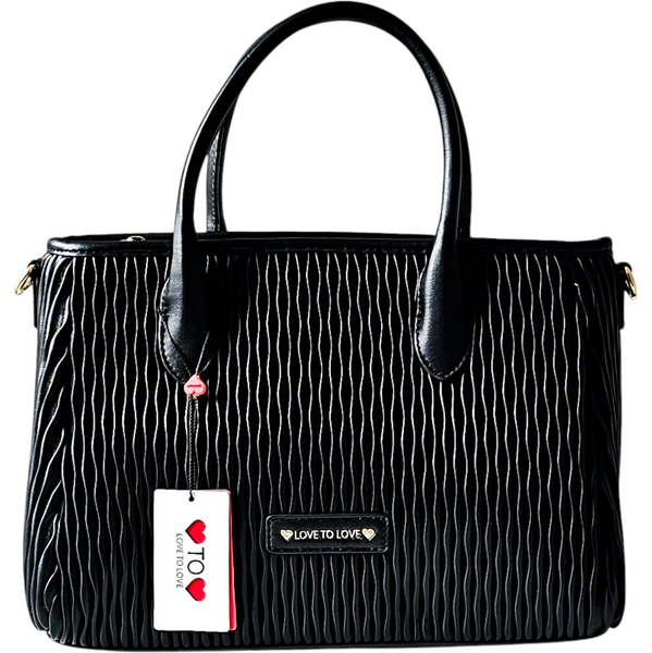 Elegantná čierna kabelka Love to Love Nero by Gai Mattiolo 63210579