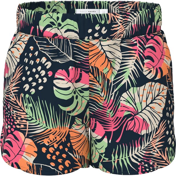 NAME IT Nohavice NKFVinaya námornícka modrá / svetlozelená / koralová 62386045