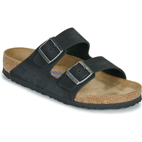 BIRKENSTOCK Šľapky Arizona SFB LENB Black BIRKENSTOCK 63213230