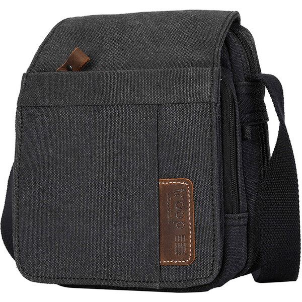 Troop London Značková taška cez rameno čierna (GT543) 63210544