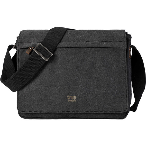 Troop London Veľká značková taška cez rameno čierna (GT538) 63210549