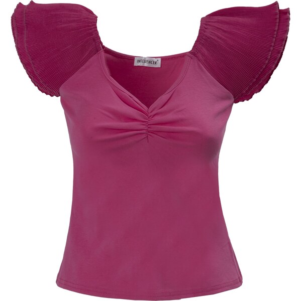 Influencer Top tmavoružová 63219756