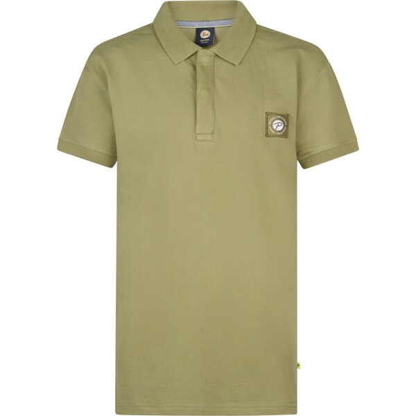 Petrol Industries Tričko Flaming olivová / biela 63219626