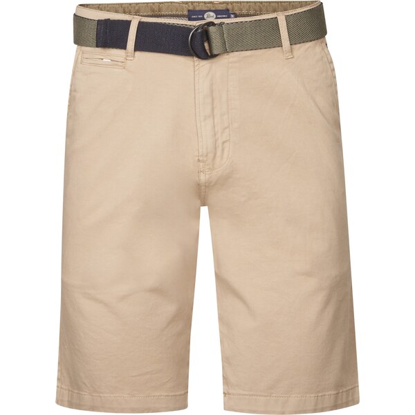 Petrol Industries Chino nohavice Breezeview svetlohnedá / zelená 63219646