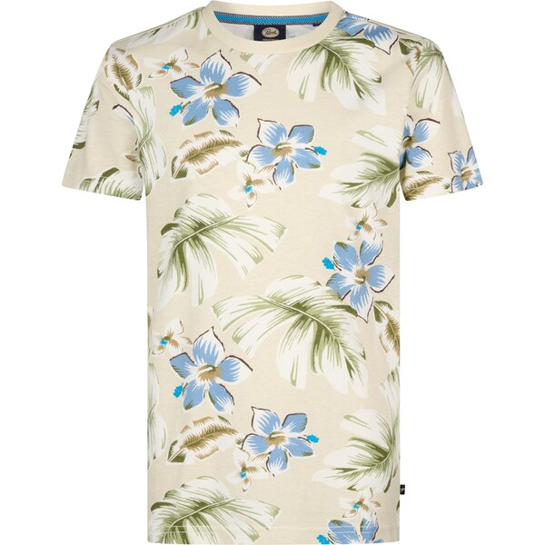 Petrol Industries Tričko Fisherway béžová / zmiešané farby 63219670