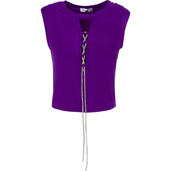 Influencer Top tmavofialová 63219914