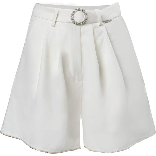 Influencer Plisované nohavice biela 63219944