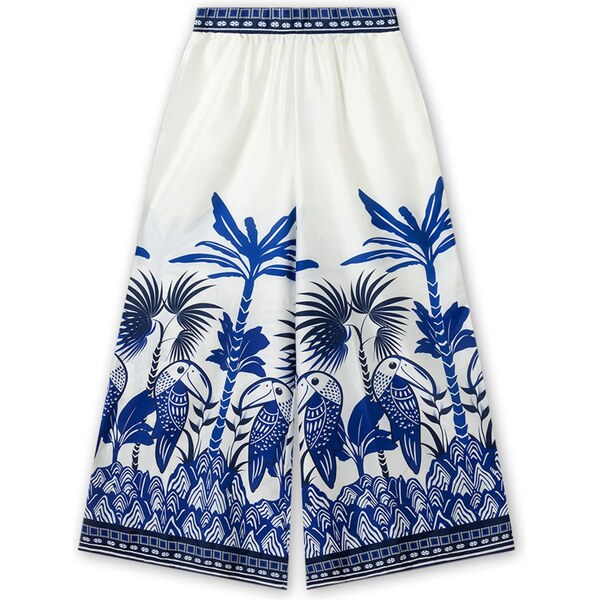 Gisela Pyžamové nohavice námornícka modrá / biela 63220568