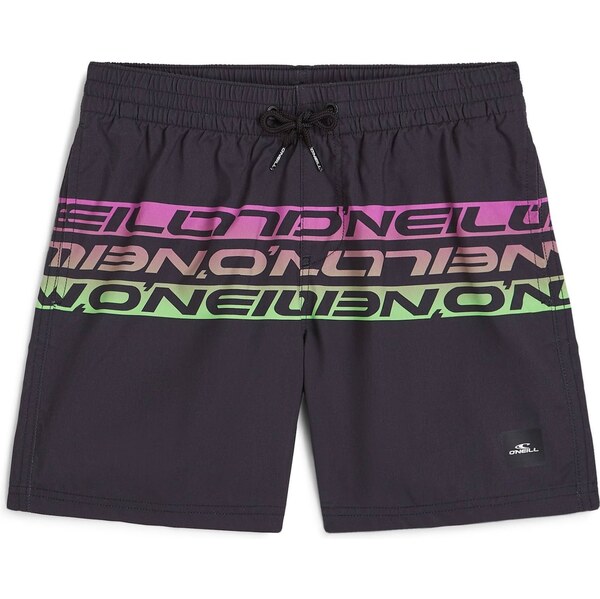 ONEILL Plavecké šortky Cali svetlozelená / tmavoružová / čierna 63221585