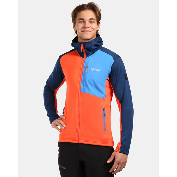 Pánska fleecová mikina Kilpi SEVELEN-M oranžová 63232925
