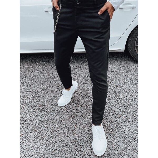 Dstreet Slávnostné čierne nohavice pre pánov 63232738