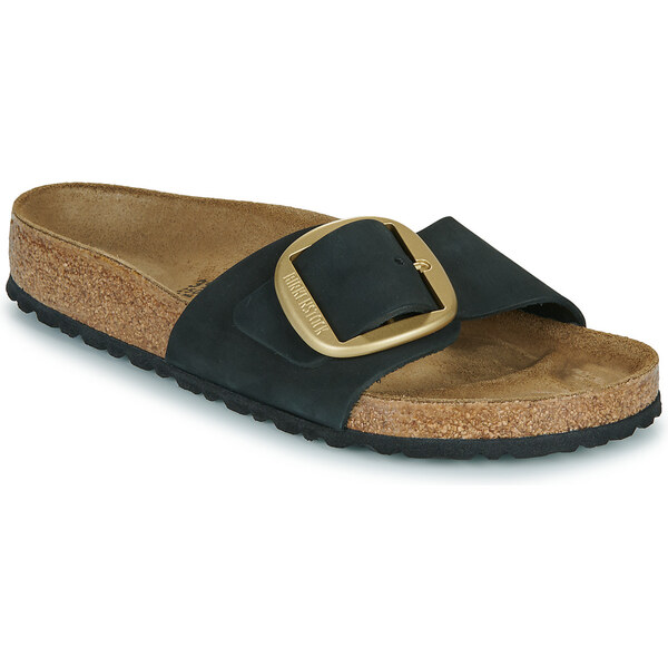 BIRKENSTOCK Šľapky Madrid Big Buckle LENB black BIRKENSTOCK 63234914