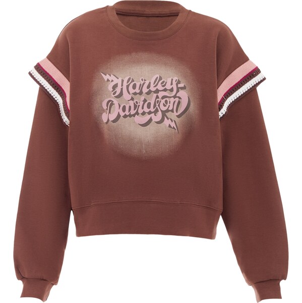 HOMEBASE Mikina hnedá / ružová / biela 63253231