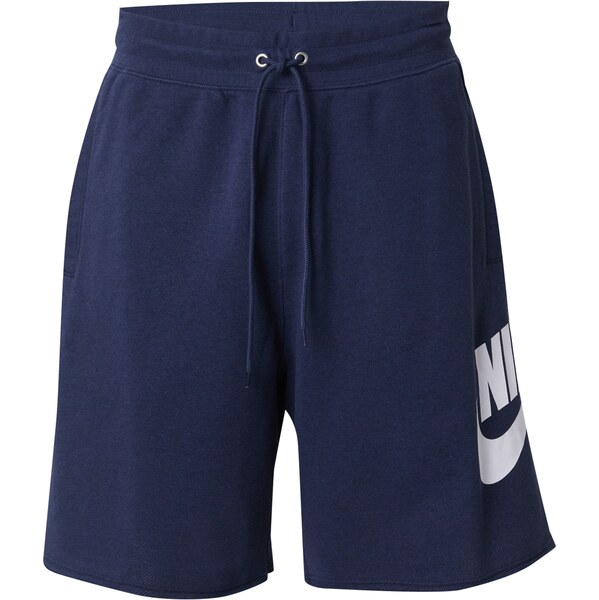 Nike Sportswear Nohavice CLUB ALUMNI námornícka modrá / biela 63241049