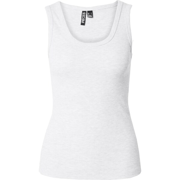 PIECES Top PCMay svetlosivá 63241102