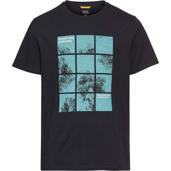 CAMEL ACTIVE Tričko vodová / tmavomodrá 63240199