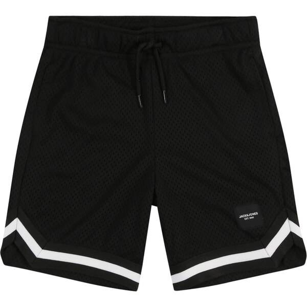 Jack & Jones Junior Nohavice JPSTKarl čierna / biela 63241036