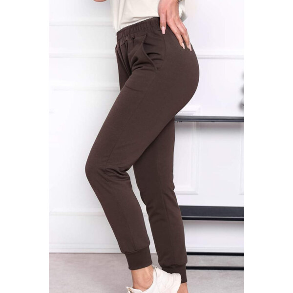 Dámske teplákové nohavice OFF PINK 63237369