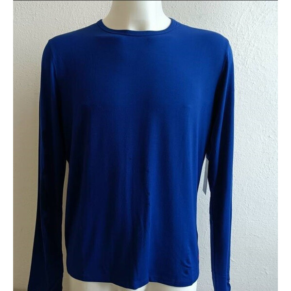 Pánske tričko s dlhým rukávom 714753030001 blue - Ralph Lauren 63237557