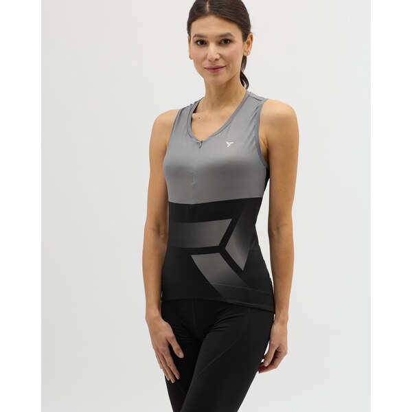 Dámske cyklistické tielko Silvini Escolca čierna/sivá 63247894