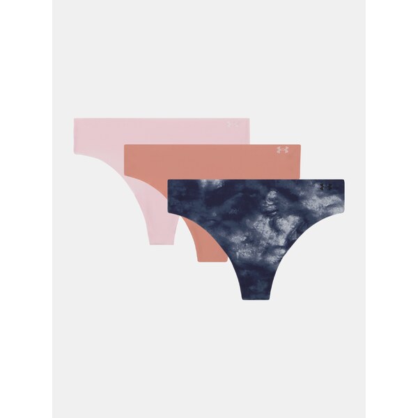 Womens panties Under Armour UA Pure Stretch NS Nov THONG - 3pk - 64791271