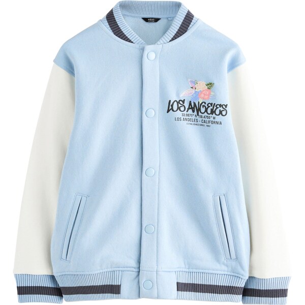 Next Prechodná bunda námornícka modrá / svetlomodrá / orgovánová / 63254274