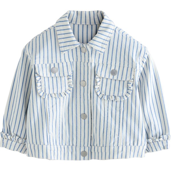 Next Prechodná bunda modrá / biela 63254520