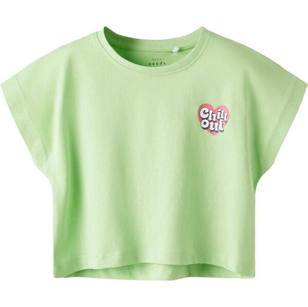 NAME IT Tričko NKFVilma jablková / melónová / čierna / biela 63254810