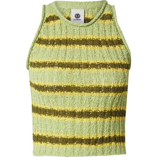 ELEMENT Vyšívaný top žltá / olivová / svetlozelená 63326165