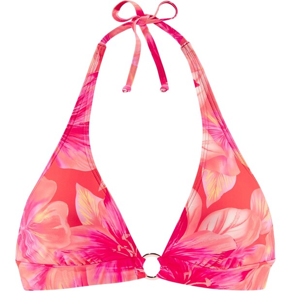 LASCANA Bikinový top broskyňová / lososová / neónovo ružová / červená 63253988