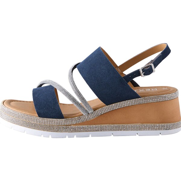 Next Sandále námornícka modrá / strieborná 63254392