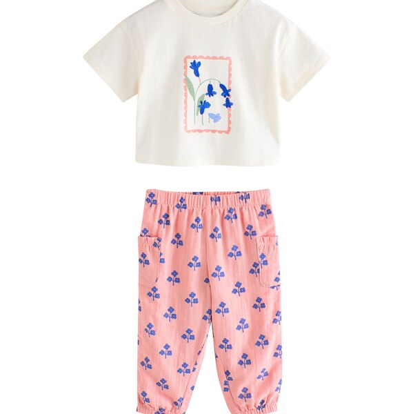 Next Set kobaltovomodrá / ružová / biela 63254559